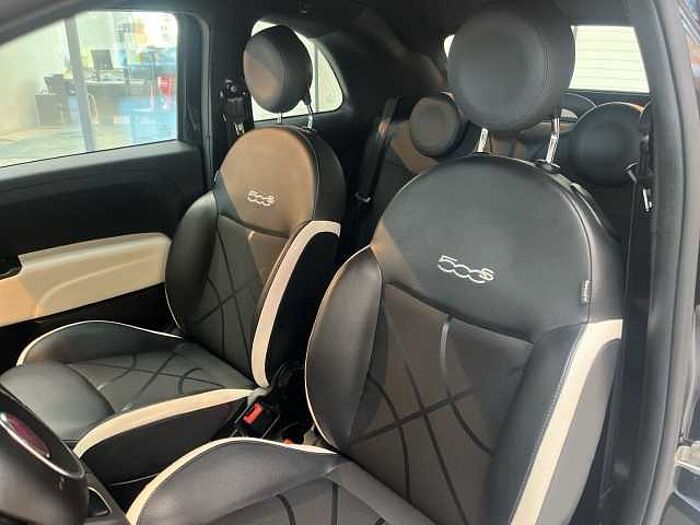 Fiat 500 0.9 TwinAir Cabrio Sport *TEILLEDER*PDC*UVM!*