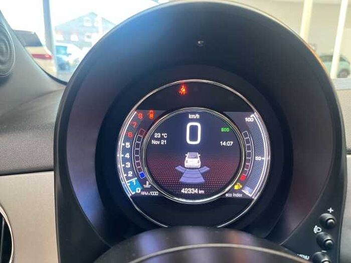 Fiat 500 0.9 TwinAir Cabrio Sport *TEILLEDER*PDC*UVM!*