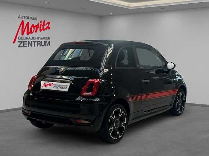 Fiat 500 0.9 TwinAir Cabrio Sport *TEILLEDER*PDC*UVM!*