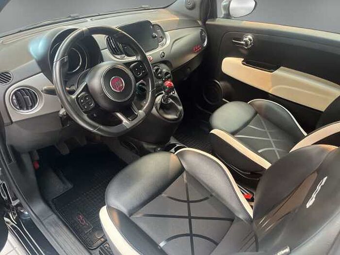 Fiat 500 0.9 TwinAir Cabrio Sport *TEILLEDER*PDC*UVM!*