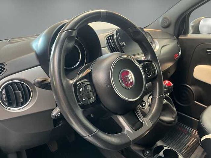 Fiat 500 0.9 TwinAir Cabrio Sport *TEILLEDER*PDC*UVM!*